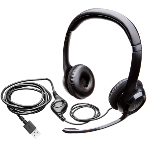 LOGITECH Corded USB Headset H390 - EMEA - 981-000406