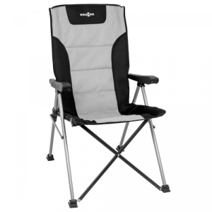 BRUNNER zložljivi stol RAPTOR HIGHBACK 0404016N.C20, črno-siv