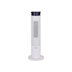 Adler keramični LCD kalorifer 2200W z vlažilcem, stolp, bel AD7730