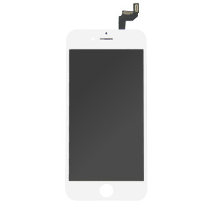 Steklo in LCD zaslon za Apple iPhone 6S, belo