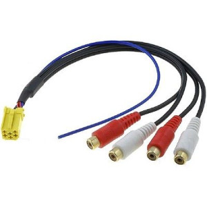 Adapter iz Mini-ISO na 4 x Cinch