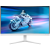 PHILIPS Evnia 5000 27M2C5201L ukrivljen gaming monitor - 68.6cm (27"), FHD (1920 x 1080), Fast VA, 1500R, 180Hz, 1ms (GTG), Adaptive Sync, HDR10, 2x HDMI 2.0, 1x DP 1.4 - 27M2C5201L/00