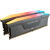 CORSAIR Vengeance RGB RS DDR5 32GB (2x16GB) 6000MHz CL36 EXPO/XMP UDIMM pomnilnik - CMG32GX5M2E6000Z36