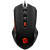 Optical Gaming Mouse with 6 programmable buttons, Pixart optical sensor, 4 levels of DPI and up to 3200, 3 million times key life, 1.65m PVC USB cable,rubber coating surface and colorful RGB lights, size:125*75*38mm, 115g - CND-SGM01RGB