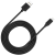 CANYON MFI C48 Lightning USB Cable for Apple (C48), round, PVC, 2M, OD:4.0mm, Power+signal wire: 21AWG*2C+28AWG*2C,  Data transfer speed:26MB/s, Black.  With shield , with CANYON logo and CANYON package.  Certification: ROHS, MFI. - CNS-MFIC12B