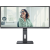 AOC CU34P3CV ukrivljen monitor - 86.4cm (34?), UWQHD (3440 x 1440), VA, 1500R, 100Hz, 4ms (GTG), USB-C PD 65W, USB razdelilnik, KVM, LAN RJ45, 1x HDMI 2.0, 1x DP 1.4 - CU34P3CV