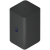 Ubiquiti UniFi UNAS-2-B-EU Network Attached Storage with (2) 3.5inch HDD bays, 2.5 GbE networking, USB-C connectivity, and an included PoE++ adapter, all in a compact footprint, black - UNAS-2-B-EU
