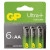Baterija GP ULTRA PLUS alkalna LR6 AA 6 kos 6/1