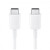 SAMSUNG podatkovni kabel EP-DA705BWE 25W Type C - Type C bel 1 m