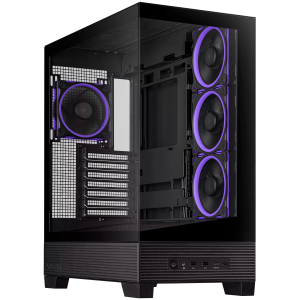 ASUS A31 PLUS ATX ra?unalni?ko ohi?je, kaljeno steklo, ?tirje 120mm ARGB ventilatorji, podpora za BTF osnovne plo??e, ?rno - 90DC00R0-B19000
