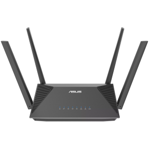 ASUS RT-AX52 AX1800 Dual-Band WiFi 6 (802.11ax) Extendable Usmerjevalnik, Instant Guard, Parental Control Scheduling, Built-in VPN, AiMesh Compatible - 90IG08T0-MO3H00
