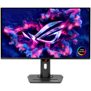 ASUS ROG Strix OLED XG27UCDMG gaming monitor - 67.3cm (27"/26.5" vidno), 4K UHD (3840 x 2160), QD-OLED panel, 240Hz, 0.03ms, G-SYNC kompatibilen, HDR400, 99% DCI-P3 - 90LM0B20-B01971