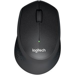 LOGITECH Wireless Mouse M330 SILENT PLUS - EMEA - BLACK - 910-004909