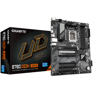 GIGABYTE B760 DS3H GEN5 LGA1700 ATX osnovna plošča - Intel B760, 4xDDR5, 2xM.2, 4xSATA, 1Gb LAN, 1xDP, 1xHDMI - B760 DS3H GEN5