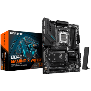 GIGABYTE B840 GAMING X WIFI6E AM5 ATX osnovna plošča - AMD B840, 4xDDR5, 3xM.2, 4xSATA, 2.5Gb LAN, WiFi 6E, BT, 1xHDMI, 1xDP - B840 GAMING X WF6E