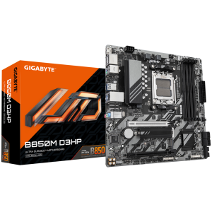 GIGABYTE B850M D3HP AM5 mATX osnovna plo??a - AMD B850, 4xDDR5, 2xM.2, 4xSATA, 1Gb LAN, 2xDP, 1xHDMI - B850M D3HP