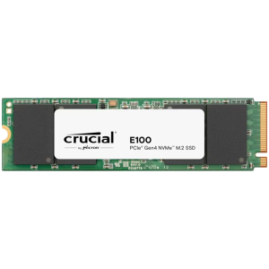 Crucial E100 1TB PCIe Gen4 2280 NVMe M.2 SSD disk (tray) - CT1000E100SSD8-T