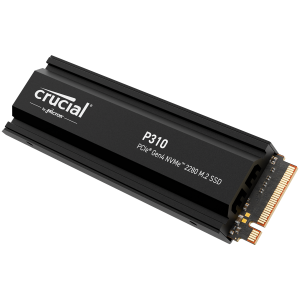 Crucial P310 2TB PCIe Gen4 2280 NVMe M.2 SSD disk s hladilnikom - CT2000P310SSD5