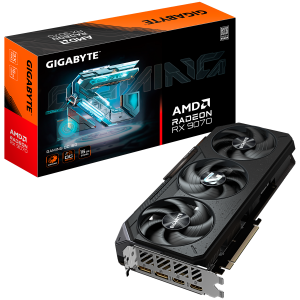 GIGABYTE Radeon RX 9070 GAMING OC 16G GDDR6 grafična kartica, PCIe 5.0, 2xHDMI 2.1b, 2xDisplayPort 2.1a - GV-R9070GAMING OC-16GD