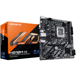 GIGABYTE H810M H LGA1851 mATX osnovna plošča - Intel H810, 2xDDR5, 1xM.2, 4xSATA, 1Gb LAN, 1xD-SUB(VGA), 1xHDMI - H810M H