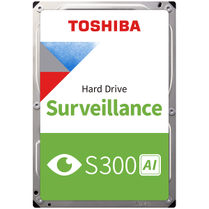 TOSHIBA S300 AI Surveillance 8TB disk, 8.89cm (3.5"), SATA 6Gb/s, 7200 obratov/min - MG10ADA800E-V