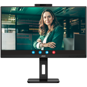 AOC Q27P3QW poslovni monitor - 68.6cm (27"), QHD (2560 x 1440), IPS, 100Hz, 4ms (GtG), Adaptive Sync, 2MP spletna kamera, mikrofon, USB razdelilnik, 2x HDMI, 1x DP - Q27P3QW