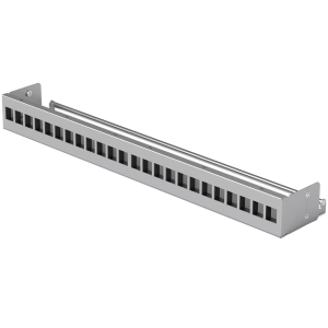 Ubiquiti UACC-Rack-Panel-Patch-Blank-24 Standalone insert that can be easily installed into an existing network equipment rack to create a clean, uniform aesthetic - UACC-RACK-PANEL-PATCH-BLANK-24
