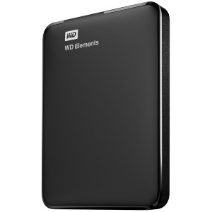 WD Elements Portable 2TB zunanji disk, 6.35cm (2.5"), USB 3.2 Gen 1 - WDBU6Y0020BBK-WESN