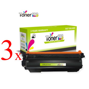 Komplet Canon 071H / CRG-071H / 5646C002 / Canon i-SENSYS LBP122dw, MF272dw, MF275dw kompatibilni tonerji (3) - 3 × črna XL