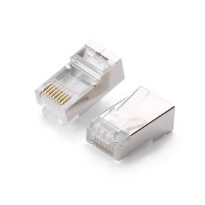 Ugreen RJ45 mrežni konektor Cat6 (paket 10kosov) - polybag
