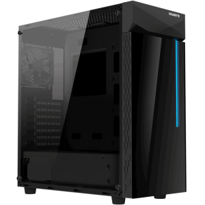 Gigabyte C200 GLASS ATX RGB osvetljeno ohišje, črno