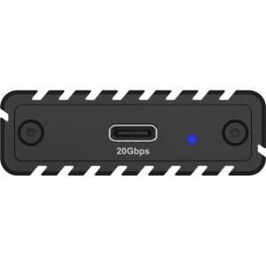 IcyBox IB-1917M-C32a ohišje za 1x M.2 NVMe SSD z USB-C 3.2 Gen 2x2 do 20 Gbit/s