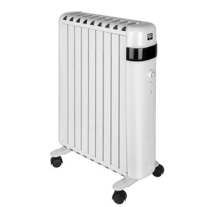 SHE brezoljni Radiator z zaščito pred pregrevanjem 9 reber 2000 W