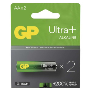 Baterija GP ULTRA PLUS alkalna LR6 AA 2 kos 2/1