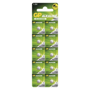 Baterija GP gumbna alkalna LR626 177F 10 blister 10/1
