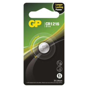 Baterija GP litijska CR1216 1 blister