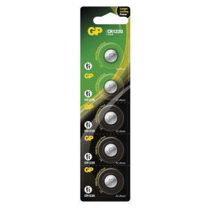 Baterija GP litijska CR1220 5 blister 5/1