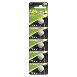 Baterija GP litijska CR1616 5 blister 5/1