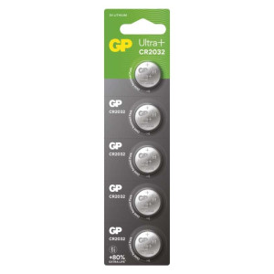 Baterija GP Ultra plus litijska CR2032 5 blister 5/1