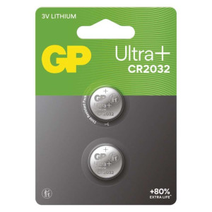 Baterija GP Ultra plus litijska CR2032 2 blister 2/1