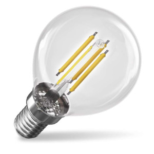 LED žarnica Filament Mini Globe  A CLASS/ E14 / 3,8 W (60 W) / 806 lm / Nevtralna bela