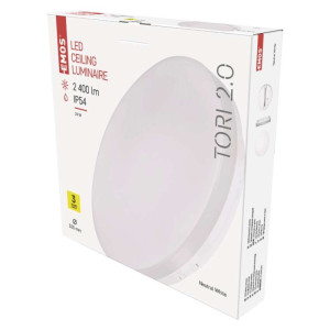 LED svetilo nadometno TORI, okroglo, 24W, IP54, nevtralno bela