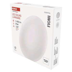 LED svetilo nadometno FIONI, okroglo, 24W, IP44, nevtralno bela