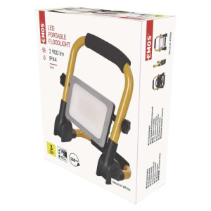 LED reflektor ILIO 21W, rumeno-črn, IP44, 1900 lm, nevtralna bela
