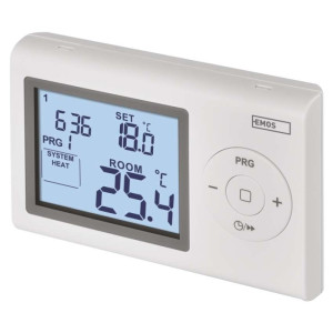 Sobni žični termostat P5607 s programiranjem