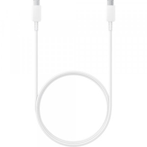 Samsung podatkovni kabel EF-DN975BWE Super Fast Charge 5A Type C na Type C - bel
