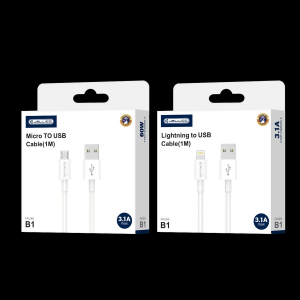 Jellico podatkovni polnilni kabel B1 Micro USB 1,m 3,1A - bel