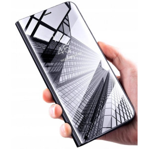 Onasi Clear View za Samsung Galaxy A50 A505 - črna