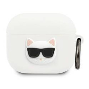 KARL LAGERFELD AirPods 3 Case - white Choupette - KLACA3SILCHWH