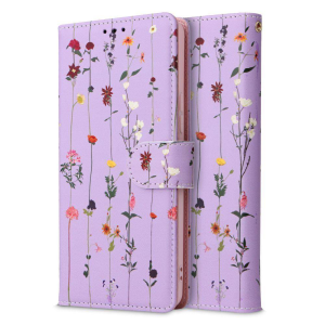 Onasi preklopna torbica Wallet denarnica Fancy Diary Samsung Galaxy A14 - Pomlad vijola